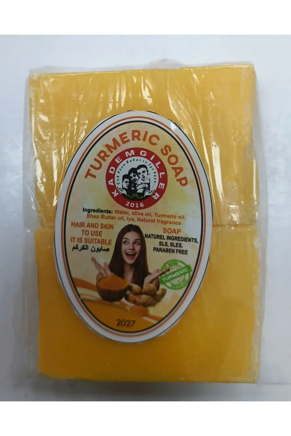 Kademgiller Zerdeçal Özlü Sabun 2 li (200gr)