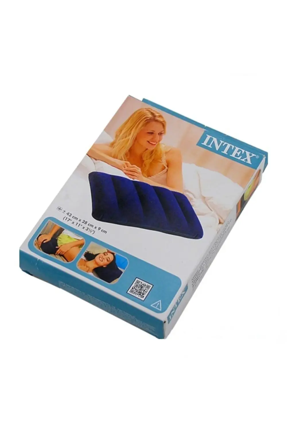 İntex Kadife Kaplı Seyahat Kamp Yastığı