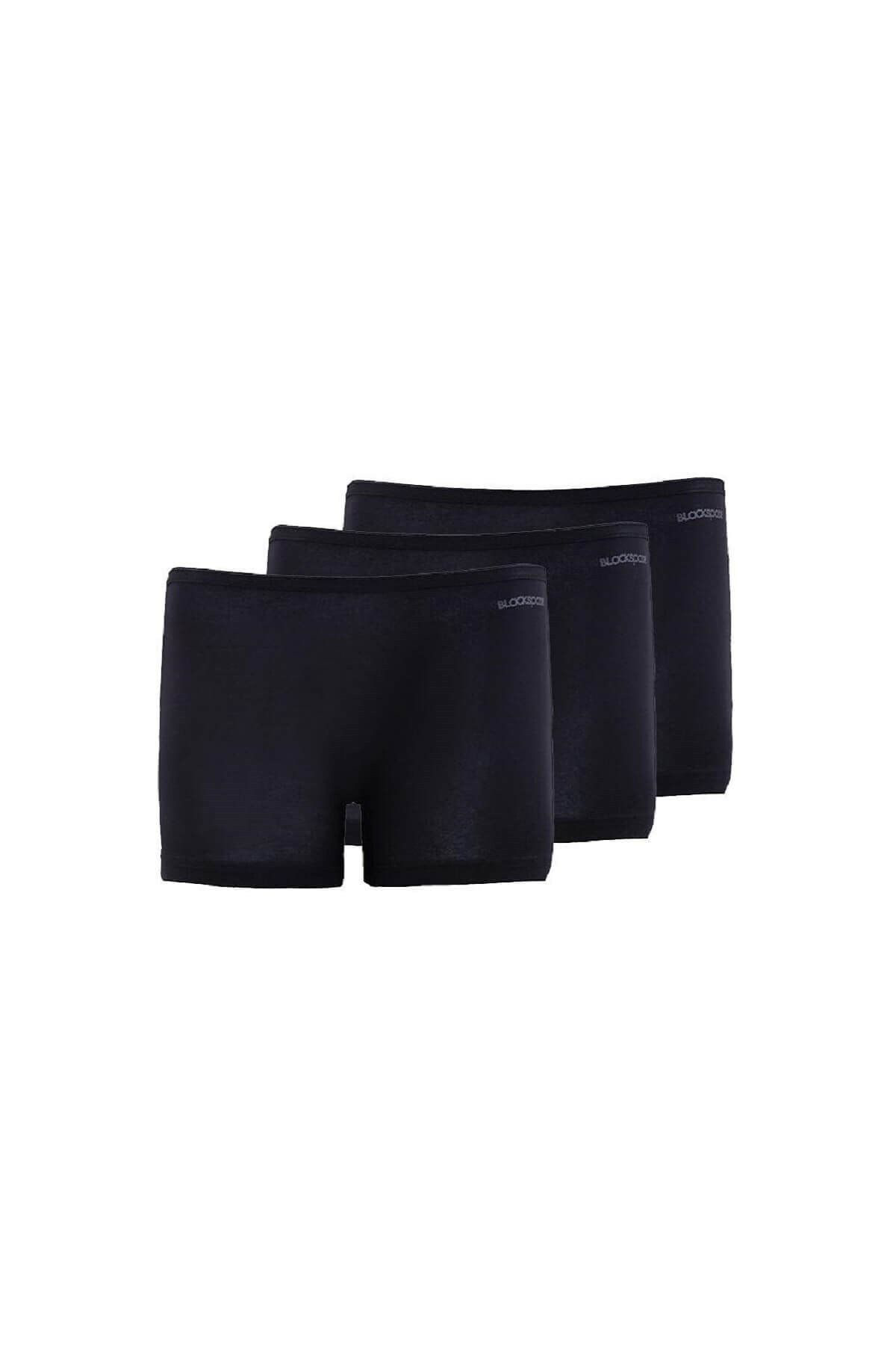 Blackspade Kadın %95 Pamuklu 3'Lü Ekonomik Paket Boxer
