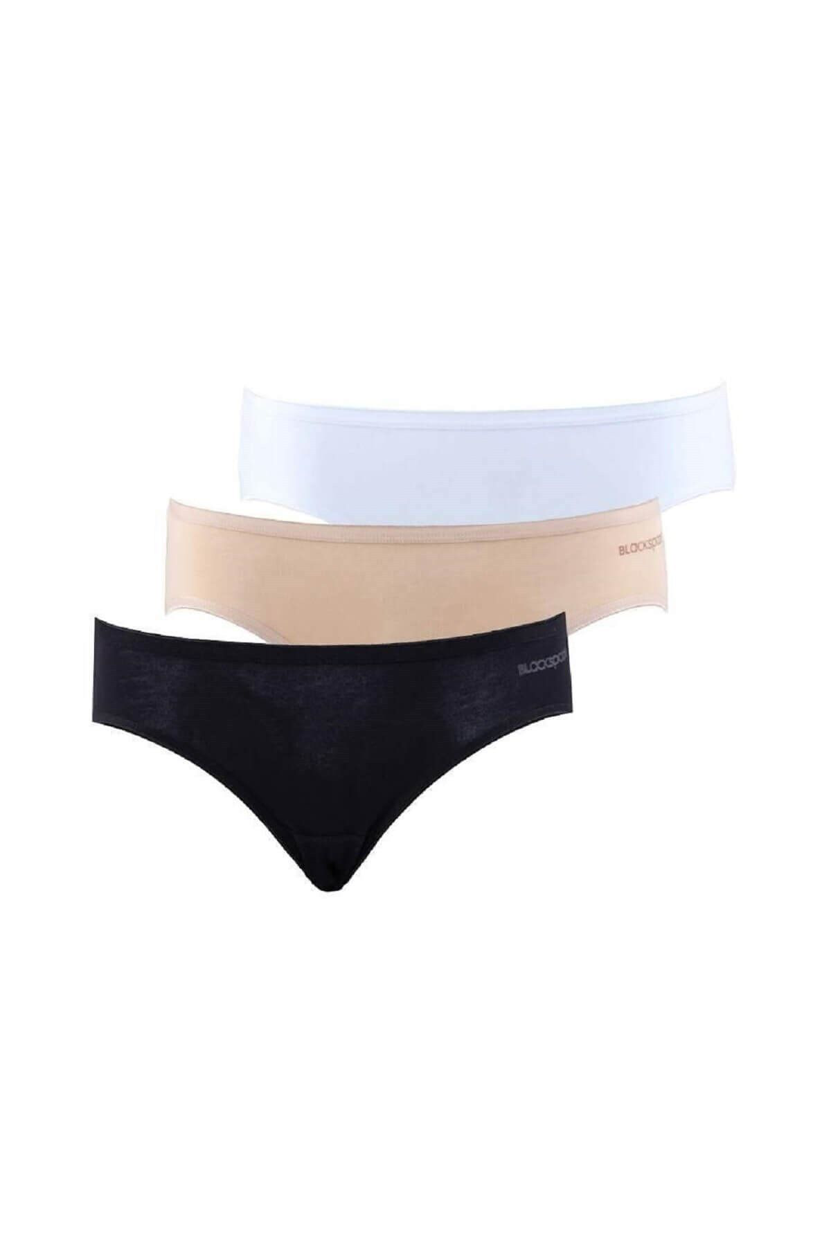 Blackspade Kadın %95 Pamuklu 3'Lü Ekonomik Paket Slip