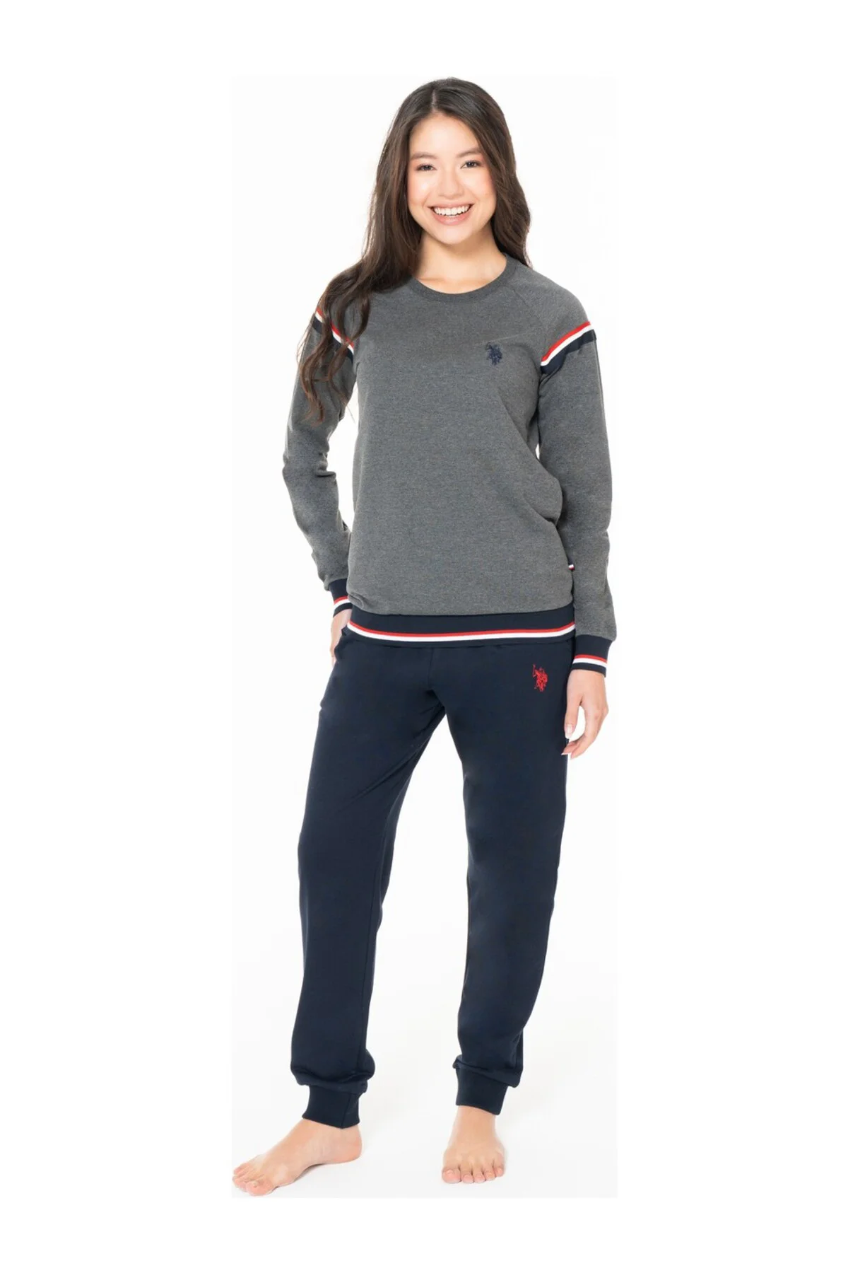 Kadın Lacivert Pijama Takımı 50318818-VR033
