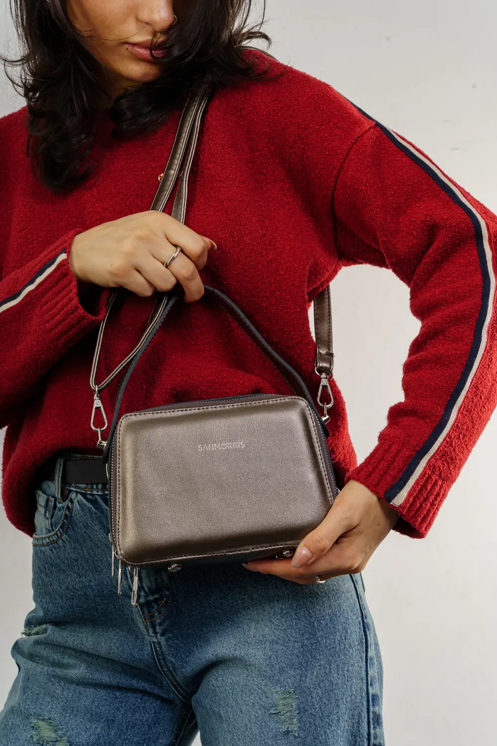 Kadın Ayarlanabilir Çapraz Askılı El Ve Omuz Çantası Kadın Ayarlanabilir Çapraz Askılı El Ve Omuz Çantası