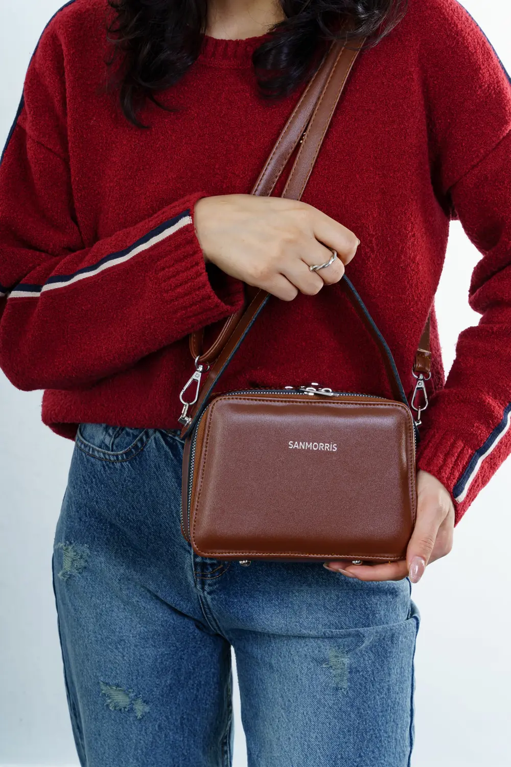 Kadın Ayarlanabilir Çapraz Askılı El Ve Omuz Çantası Kadın Ayarlanabilir Çapraz Askılı El Ve Omuz Çantası