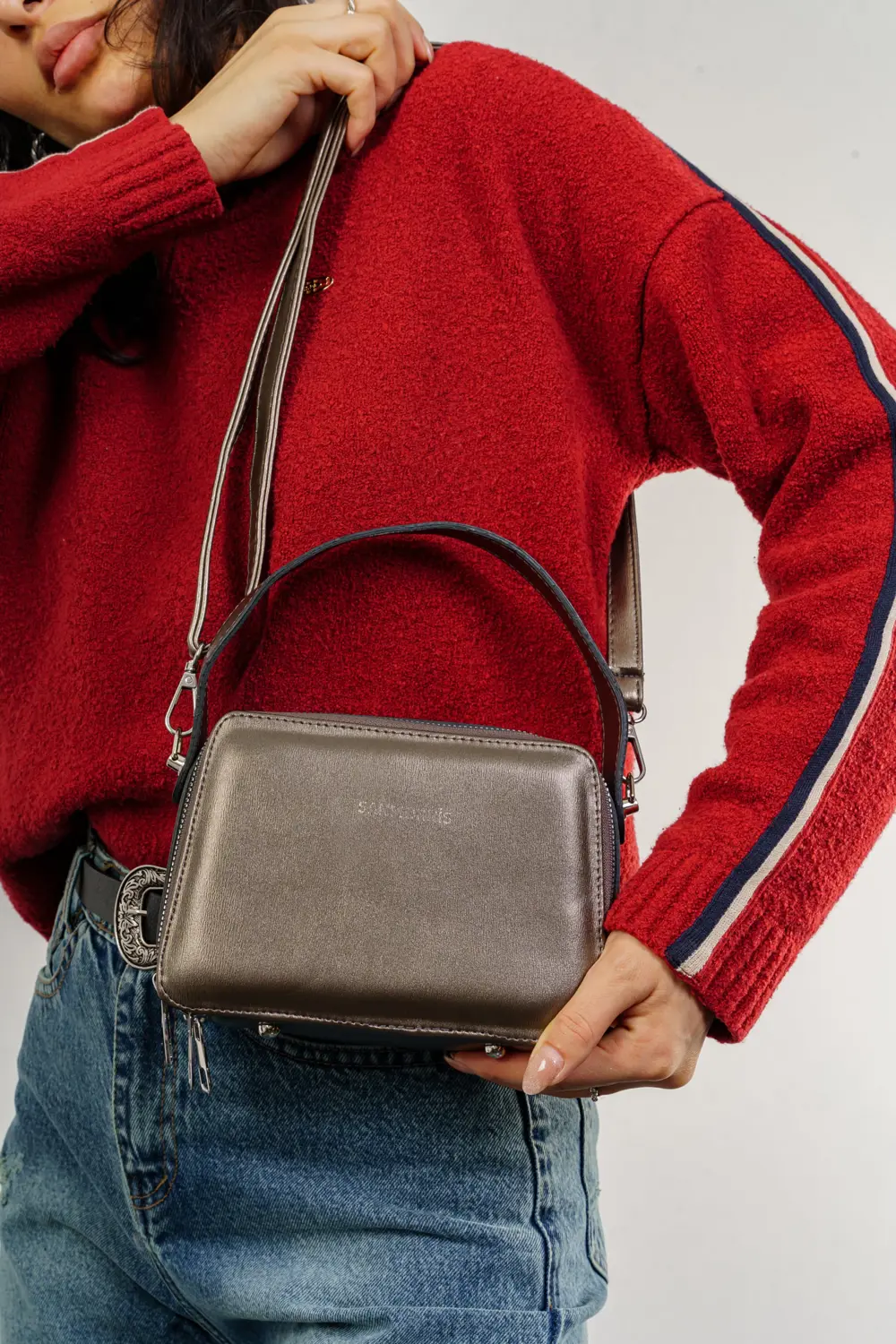 Kadın Ayarlanabilir Çapraz Askılı El Ve Omuz Çantası Kadın Ayarlanabilir Çapraz Askılı El Ve Omuz Çantası