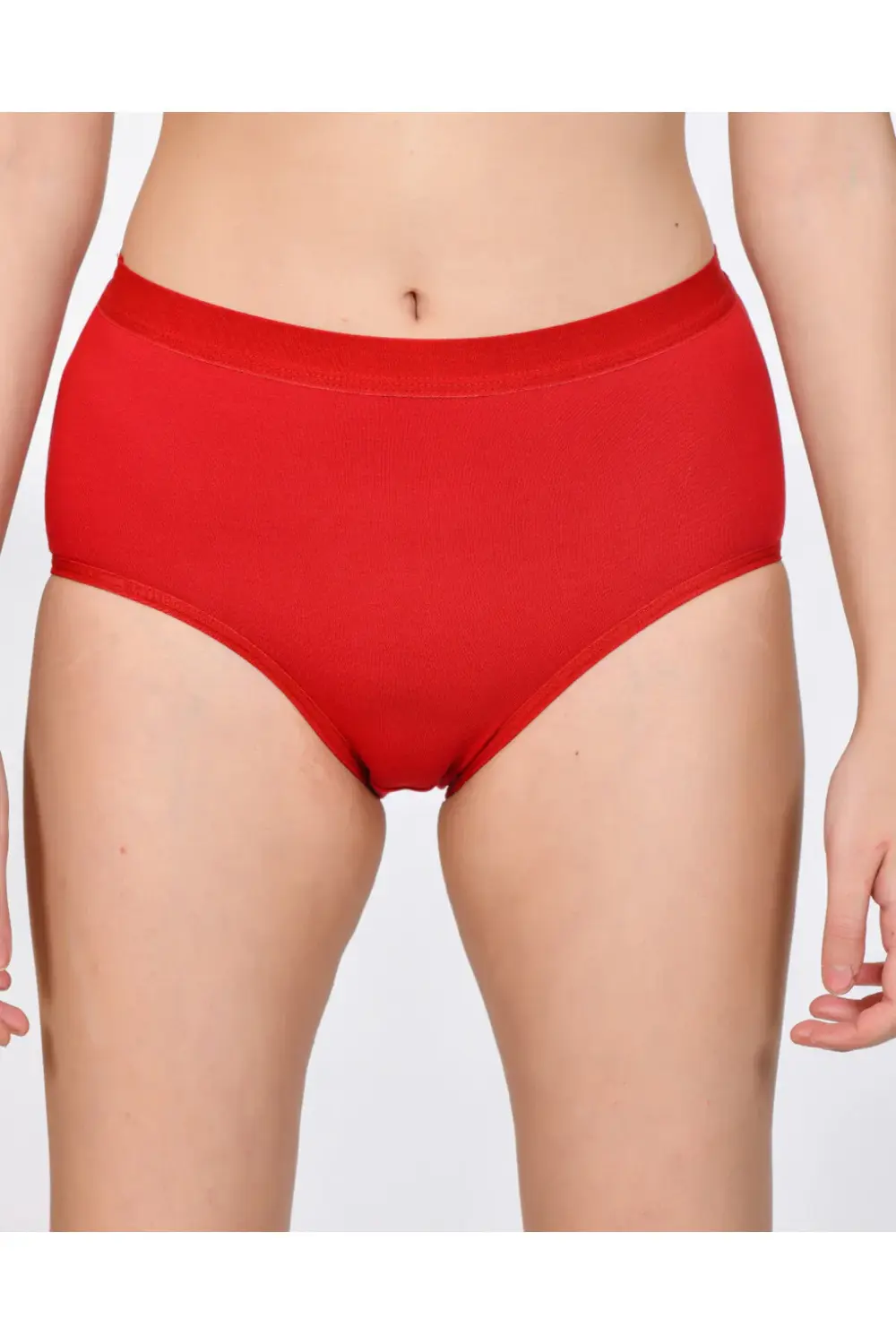 Kadın Bato Külot 3'lü Paket Çok Renkli Siyah Kırmızı Zümrüt Yeşil