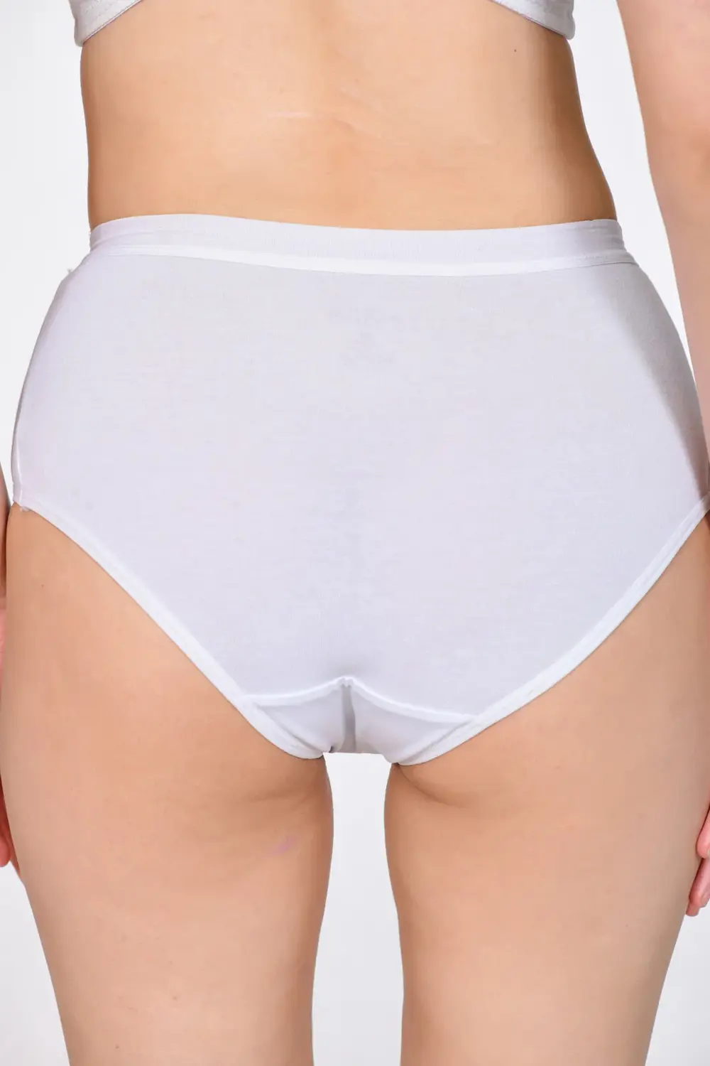 Kadın Bato Külot Beyaz 3'lü Paket