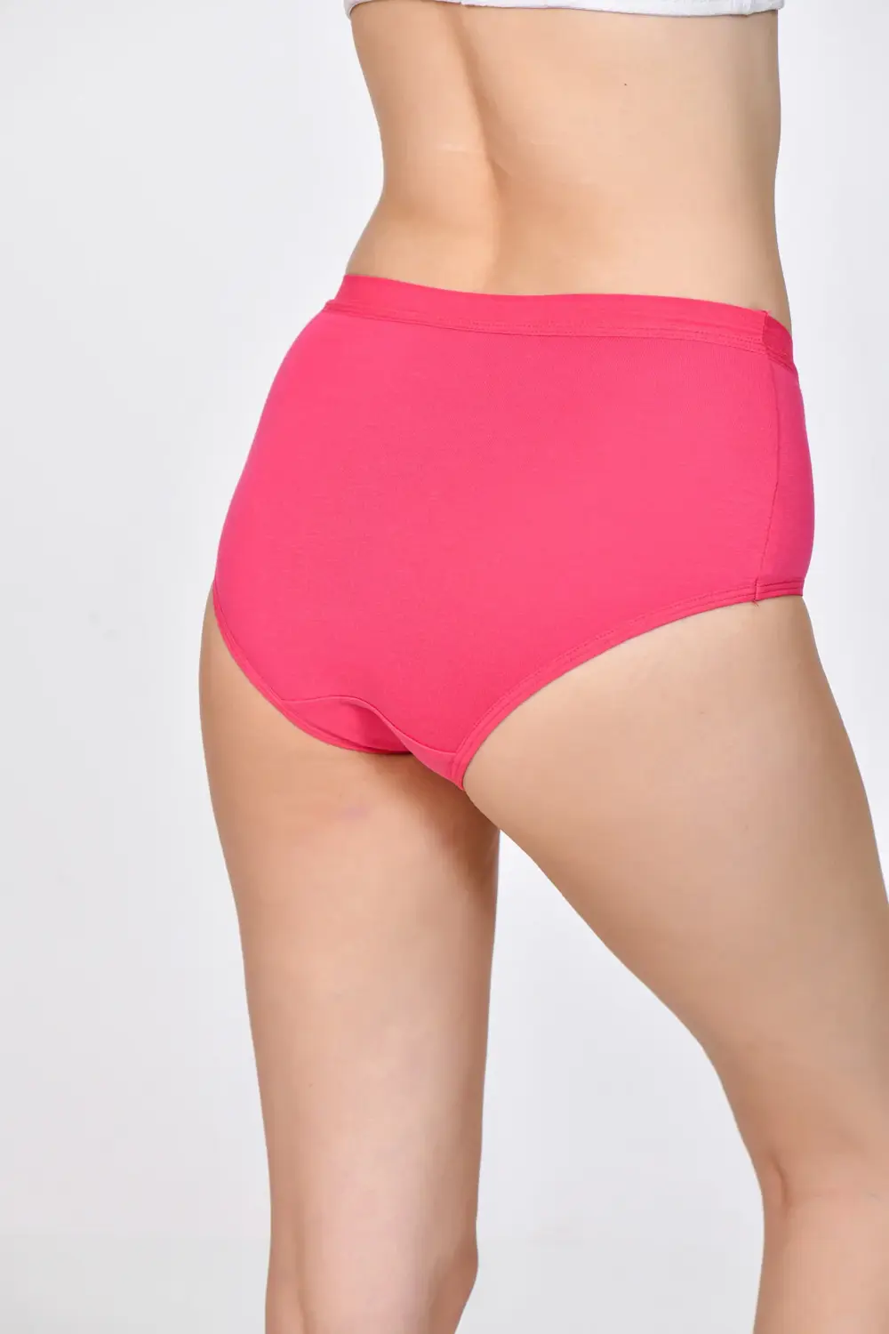 Kadın Bato Külot Fuşya Renk 3'lü Paket