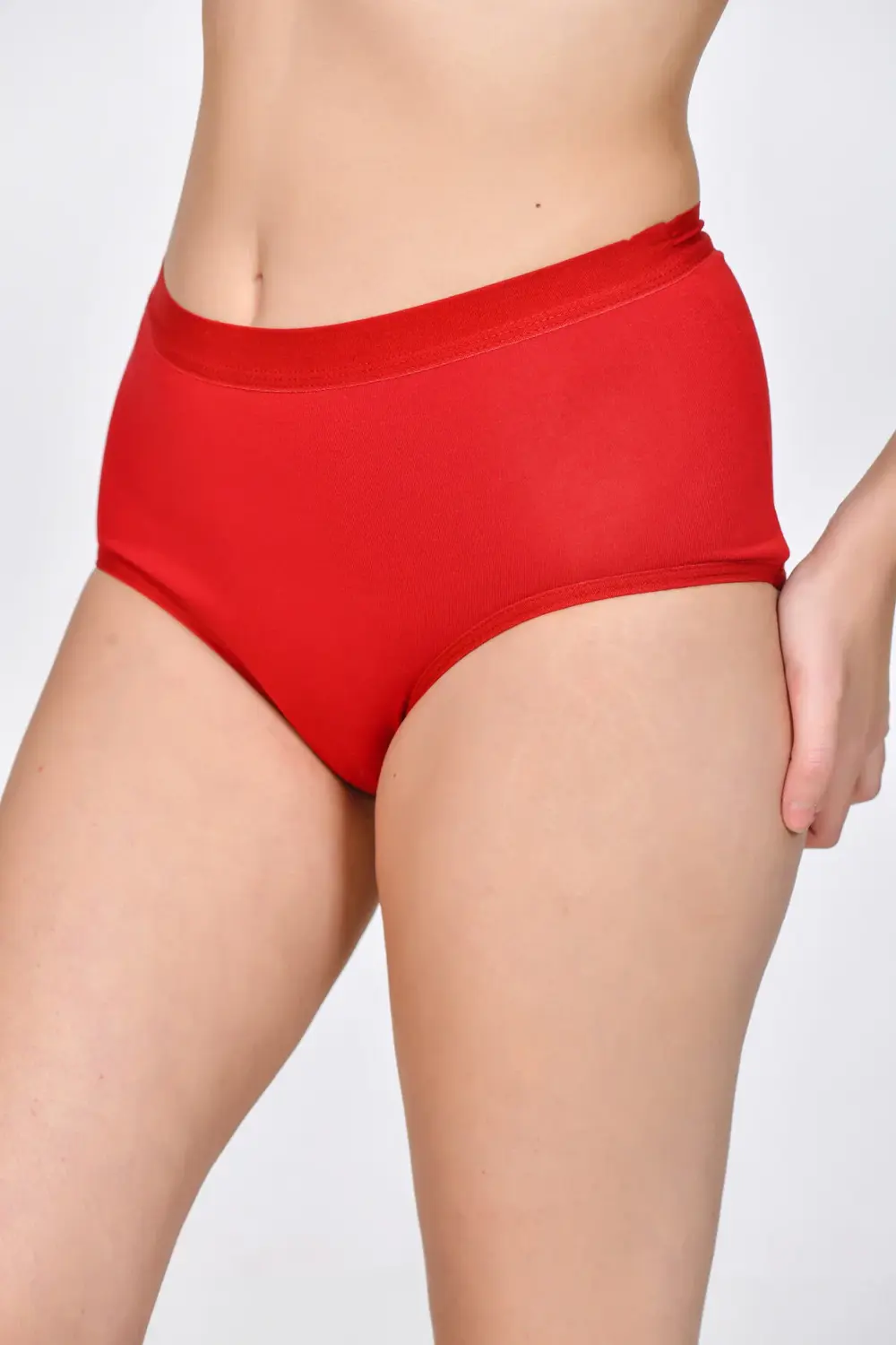 Kadın Bato Külot Kırmızı Renk 3'lü Paket