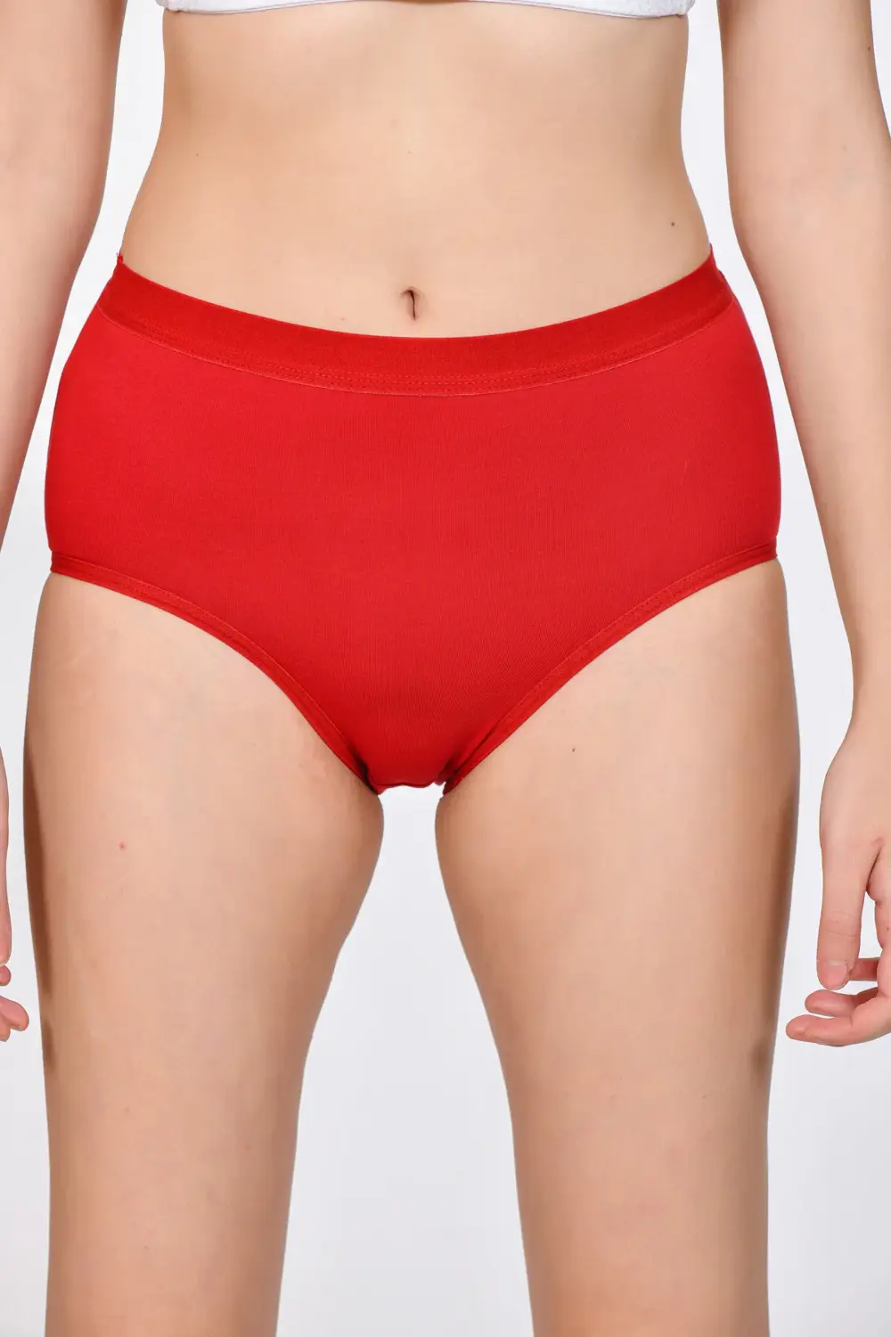 Kadın Bato Külot Kırmızı Renk 3'lü Paket