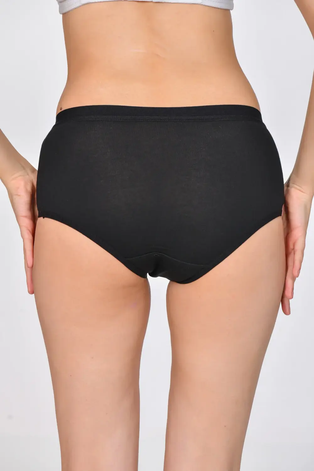 Kadın Bato Külot Siyah Renk 3'lü Paket