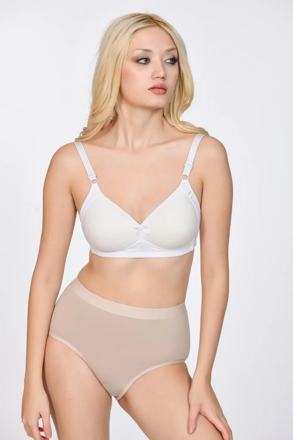 Kadın Bato Külot Vizon Renk 3'lü Paket