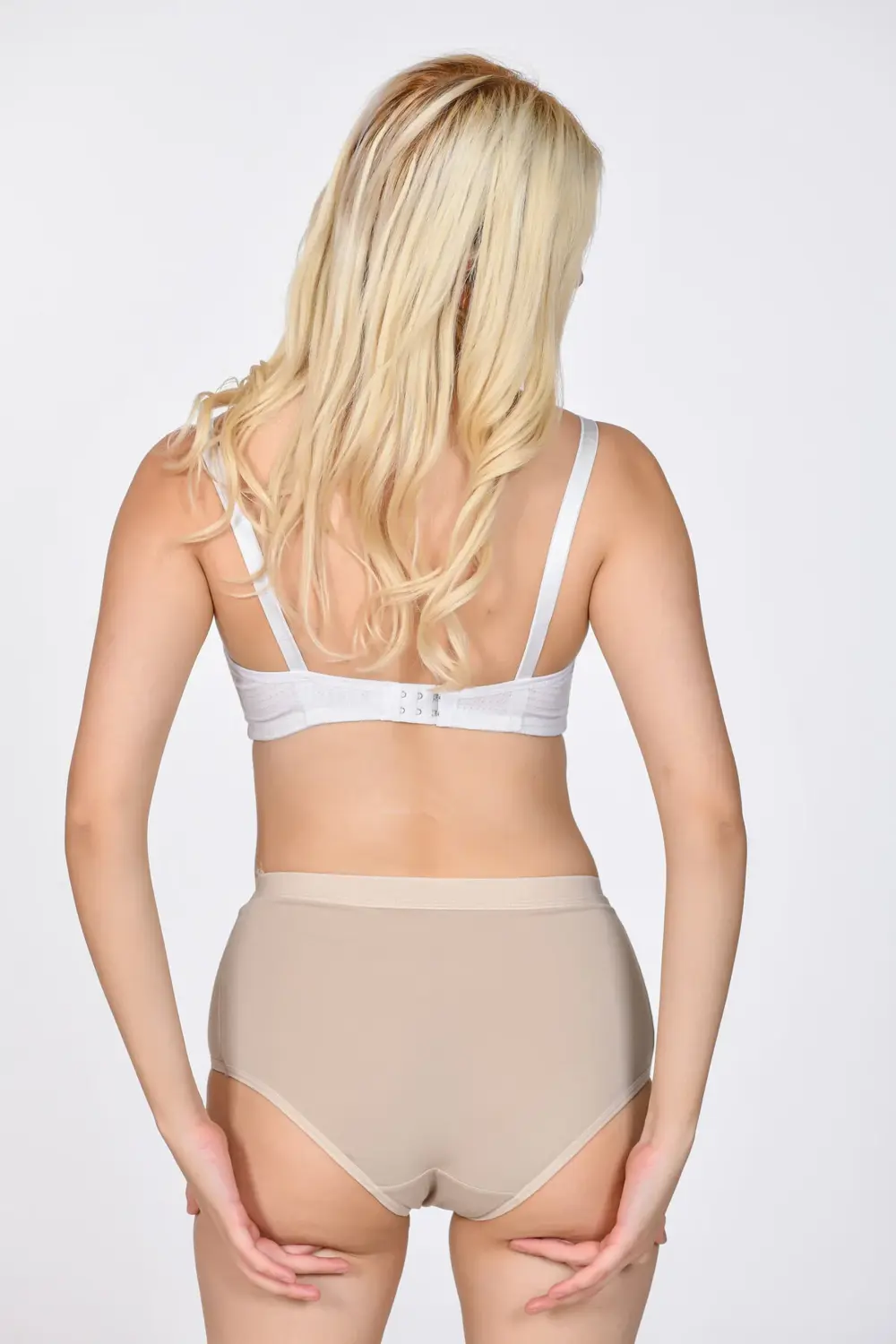 Kadın Bato Külot Vizon Renk 3'lü Paket