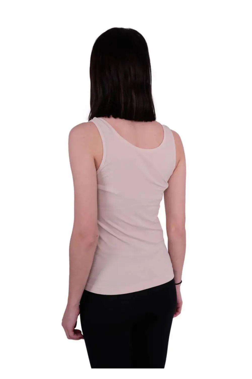 Kadın Bej Dikişsiz Atlet 14002