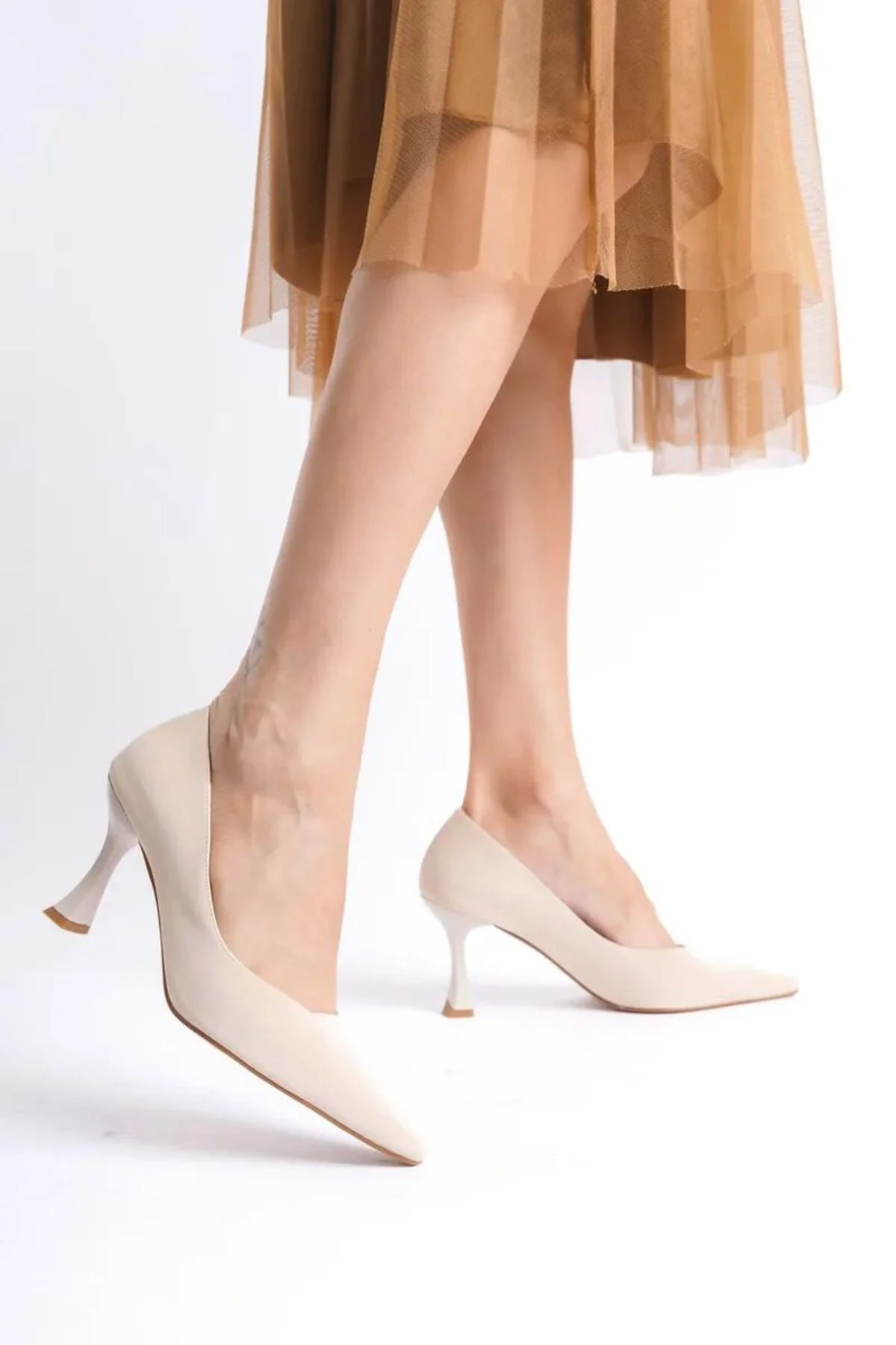 Kadın Bej Saten Stiletto TR08MS27E Fiyatı, Yorumları ve Özellikleri