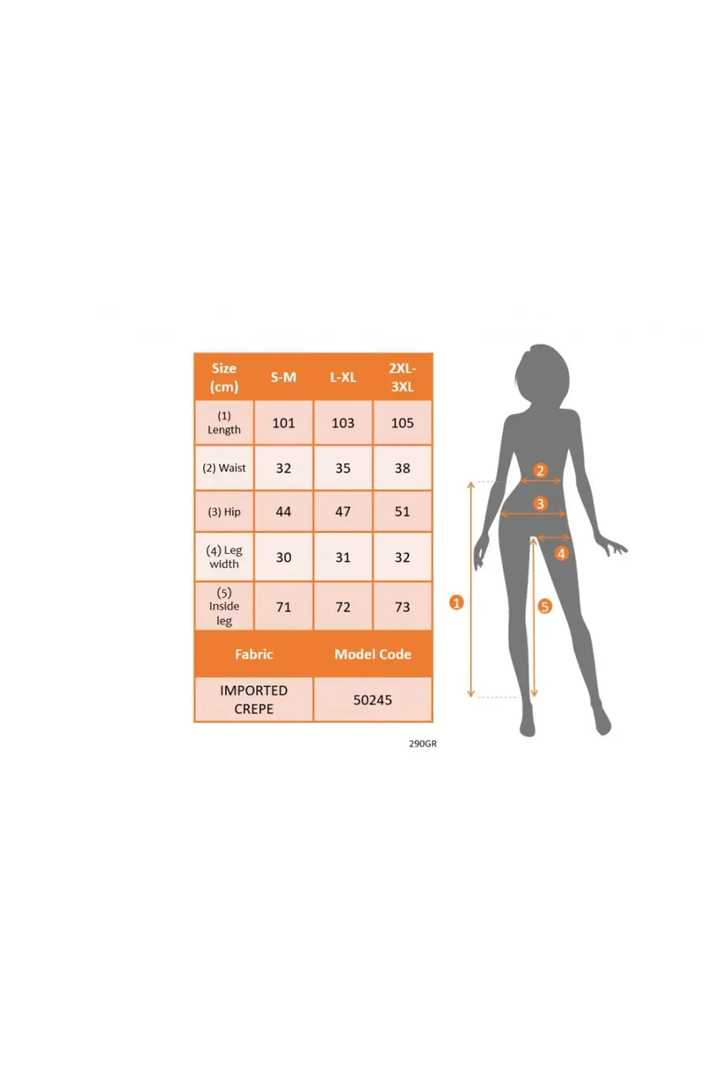 Kadın Beli Zincir Detaygeniş Paça Ithal Krep Pantolon
