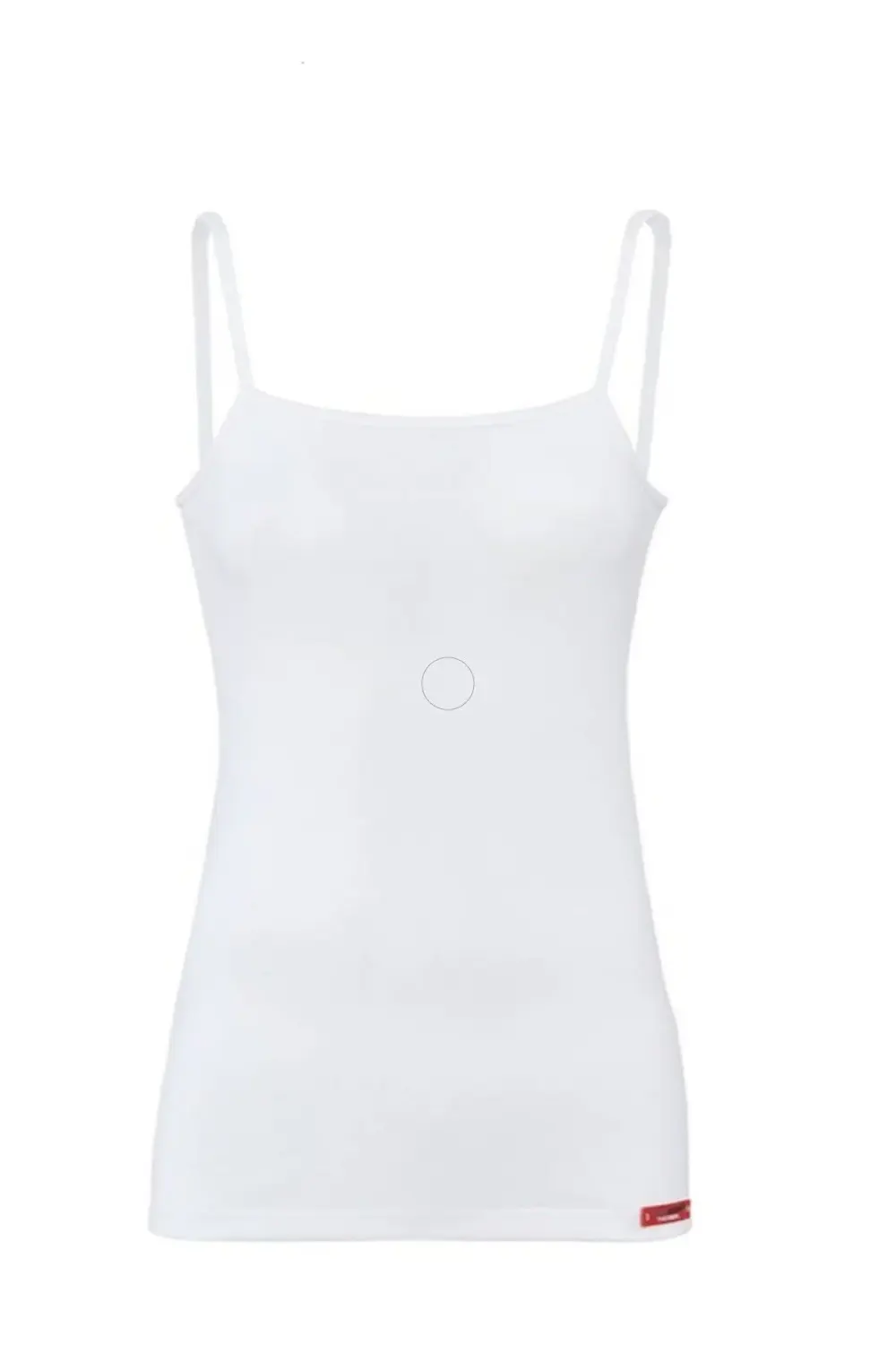 Kadın Beyaz  2. Seviye Termal Ince Askılı Atlet