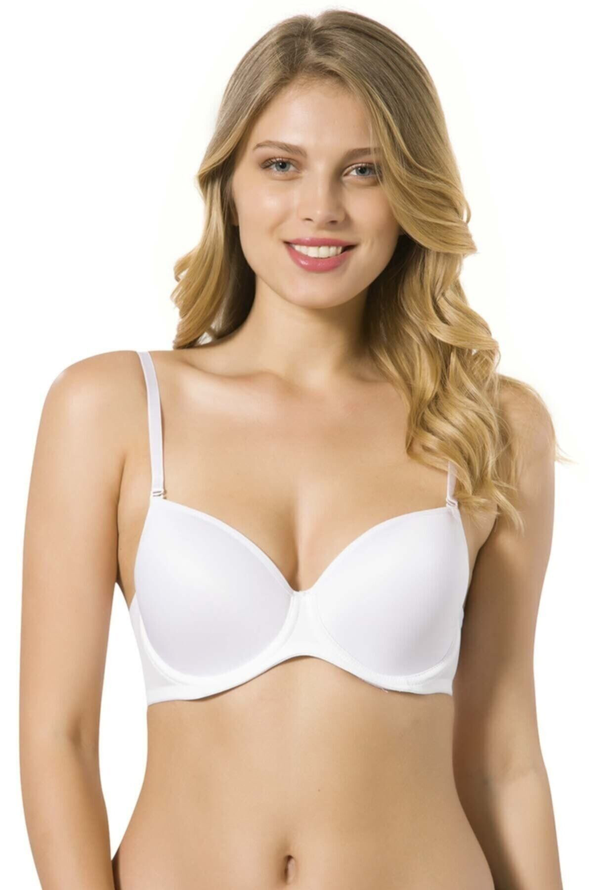 Kadın Beyaz Felalty Battal Soft Cup Mikro Sütyen Yeni Sezon