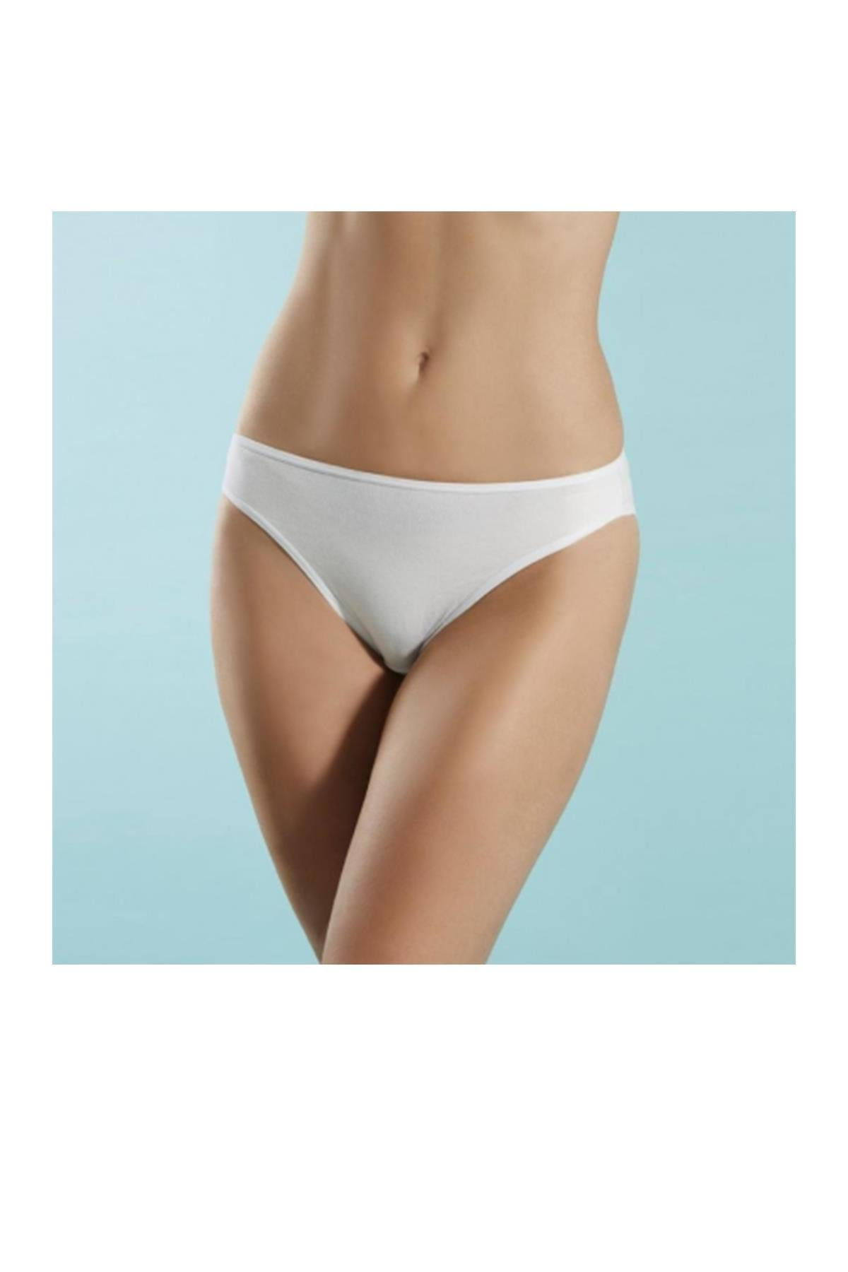 Ödül Kadın Beyaz Klasik Slip Syh-Byz-Ten 3Lü Paket 5153