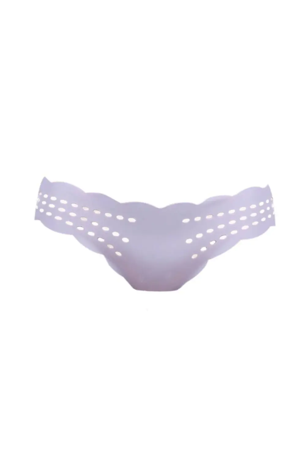 Kadın Beyaz Lazer Kesim Külot 3888