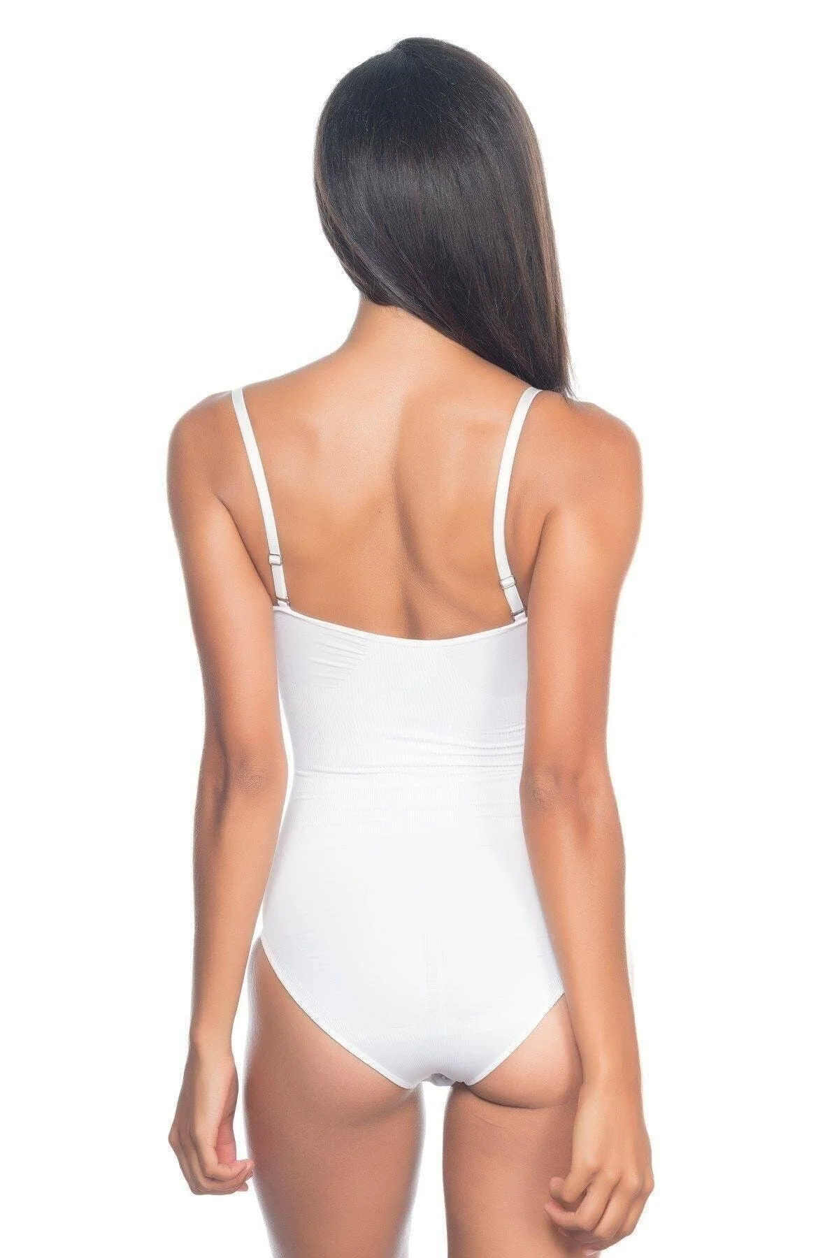 Kadın Beyaz Seamless Slip Boy Korse