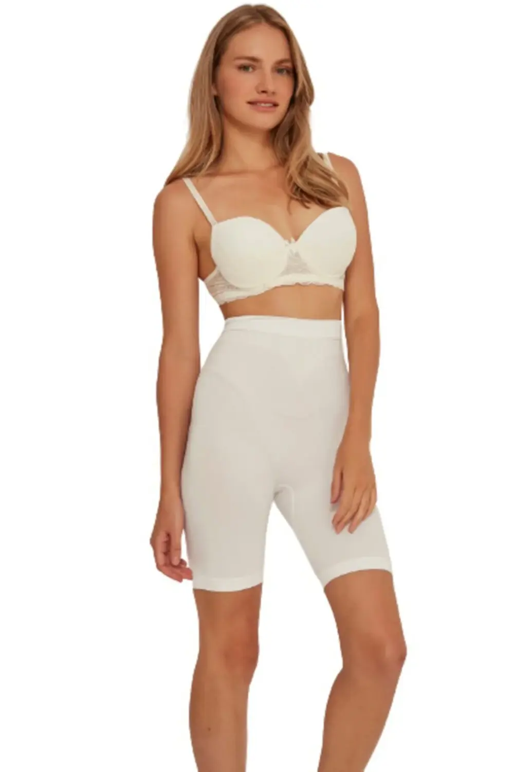 Kadın Beyaz Soft Uzun Paça 3005