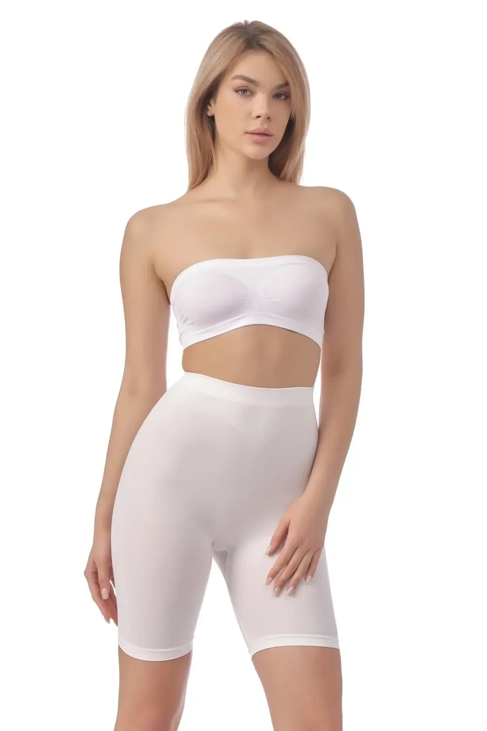 Kadın Beyaz Soft Uzun Paça 3005