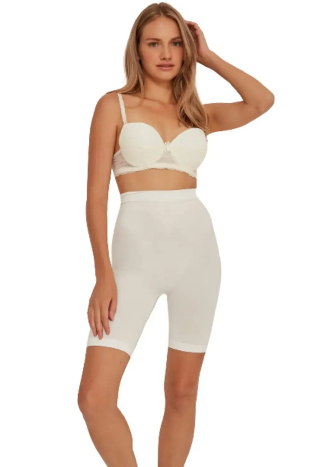 Kadın Beyaz Soft Uzun Paça 3005