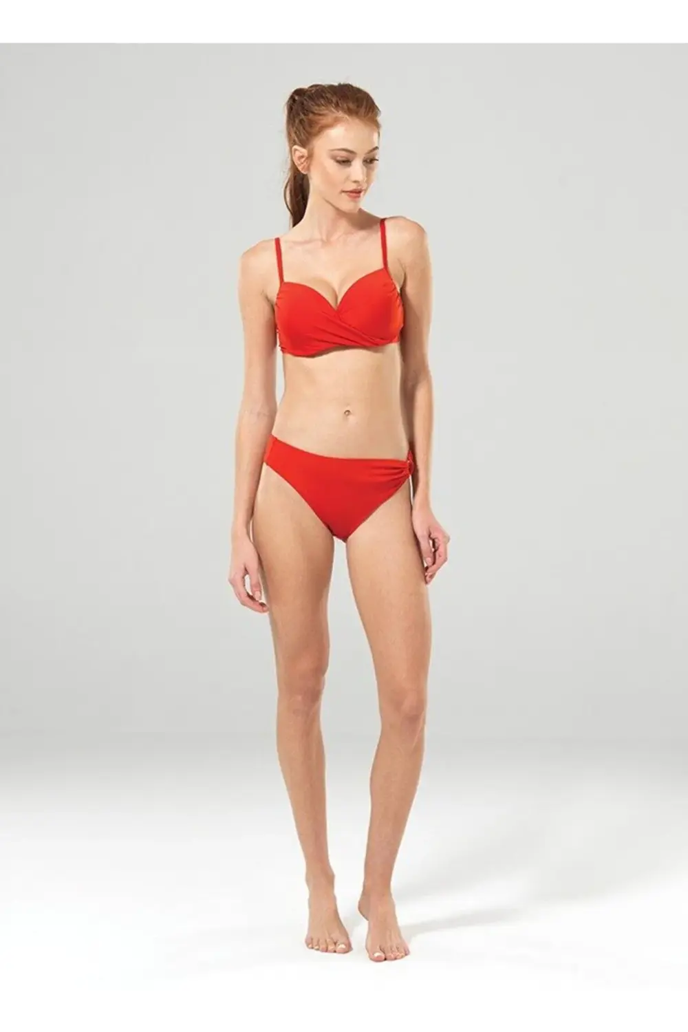 Kadın Bikini Üst 8966 - Kırmızı