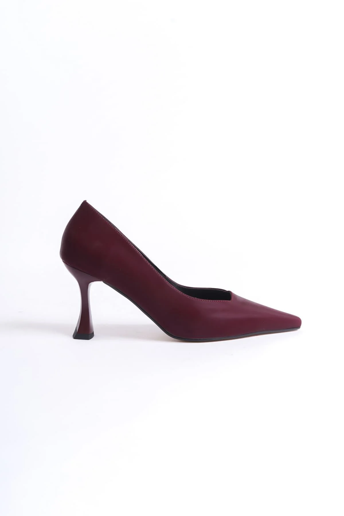 Kadın Bordo Saten Stiletto TR08MS27F