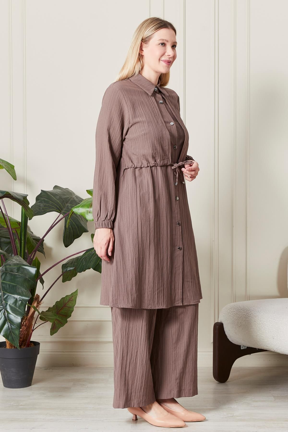 Ferace Kadın Büyük Beden Bolerolu 2'Li Takım