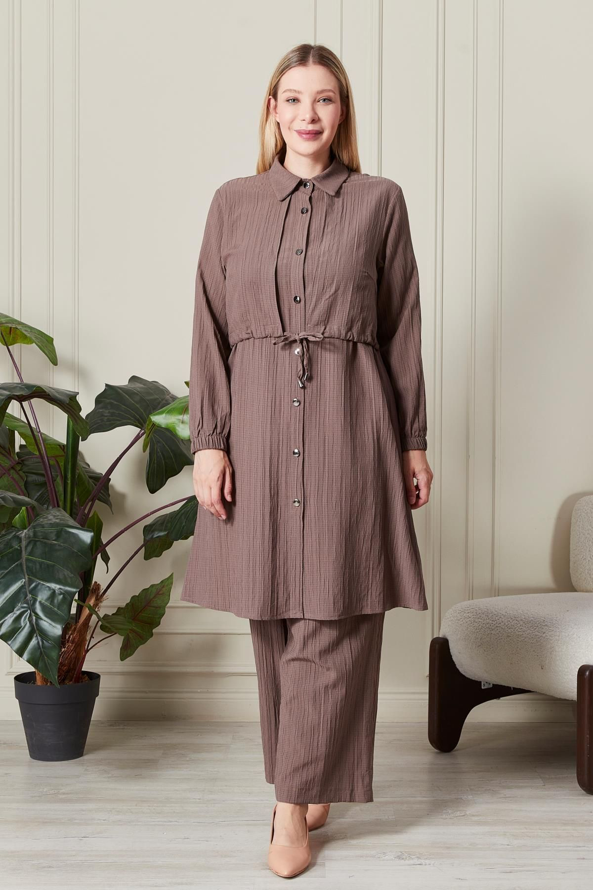 Ferace Kadın Büyük Beden Bolerolu 2'Li Takım