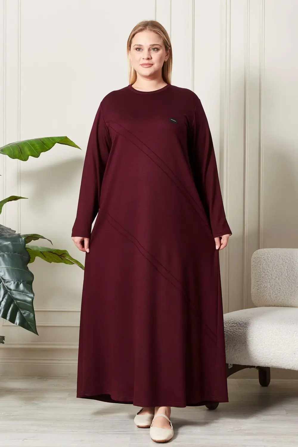 Kadın Büyük Beden 2 İplik Elbise