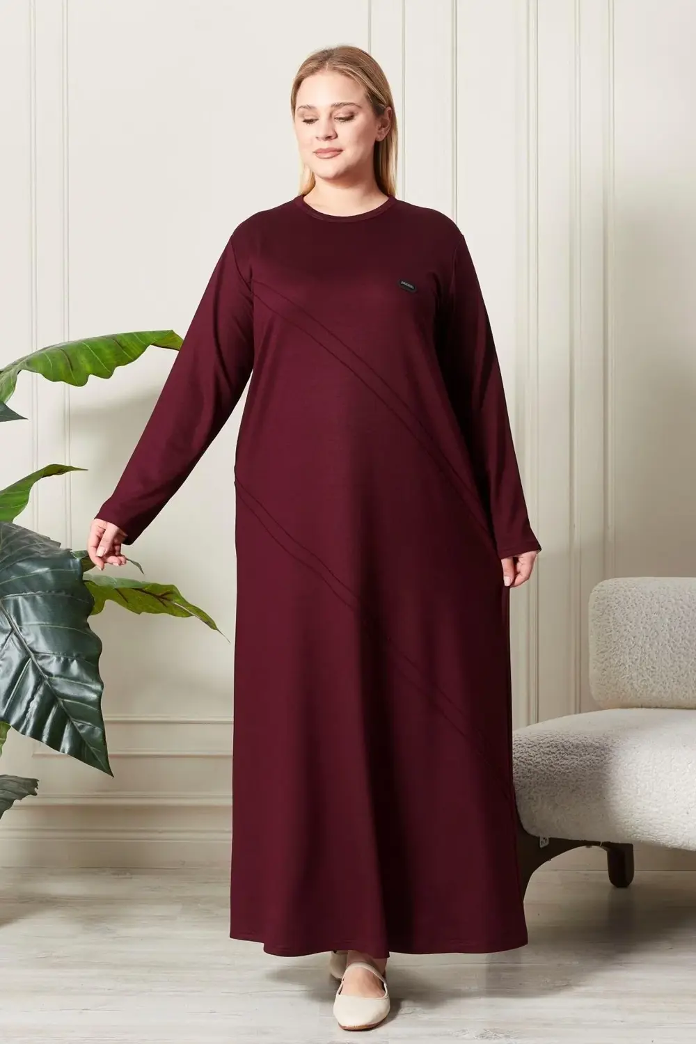 Kadın Büyük Beden 2 İplik Elbise