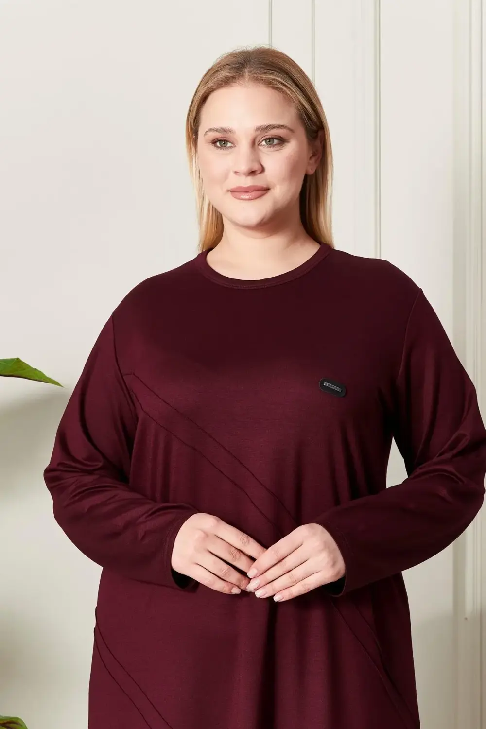 Kadın Büyük Beden 2 İplik Elbise