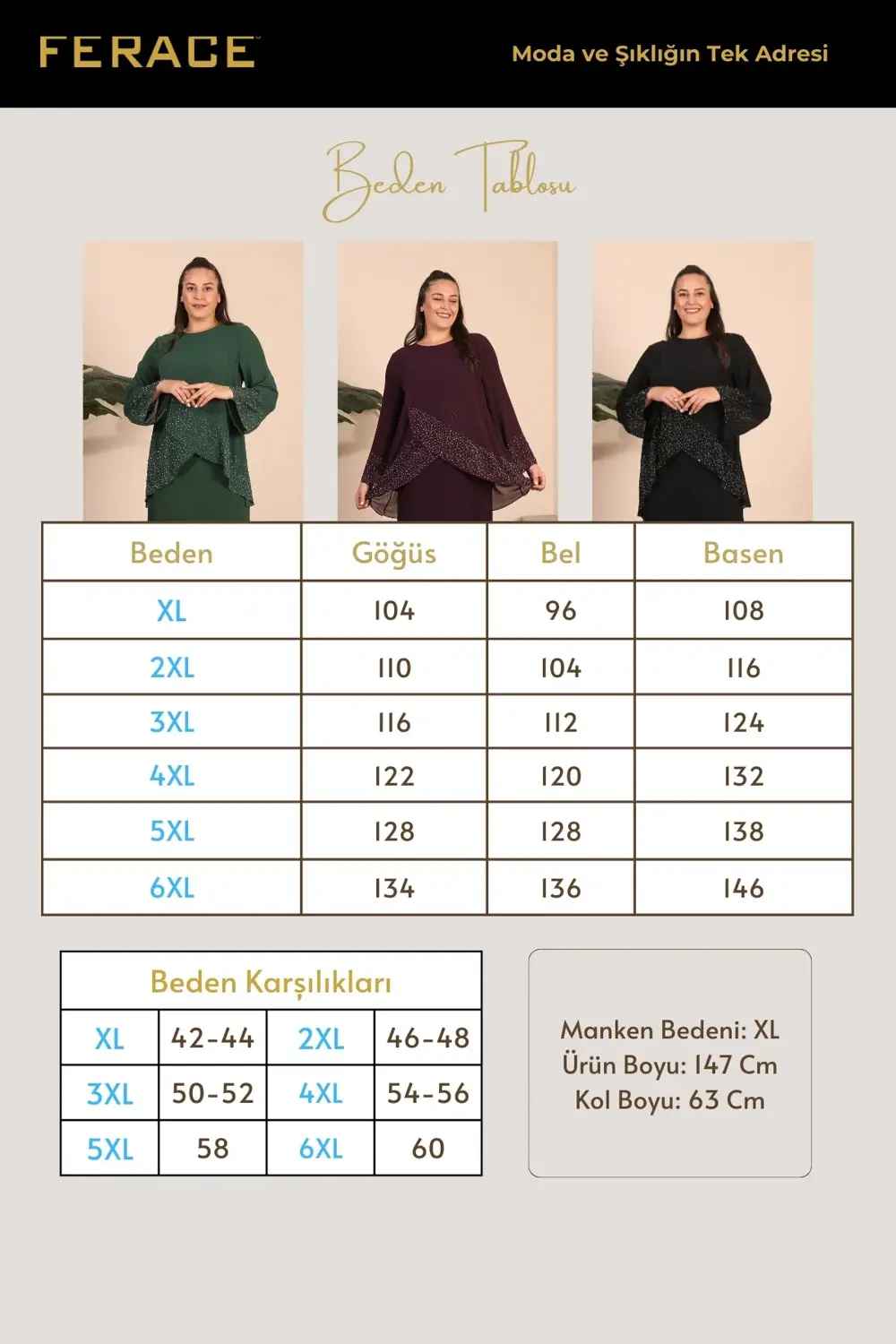 Kadin Buyuk Beden Abiye Elbise I?nce Tas Baskılı Tesettur Abiye T