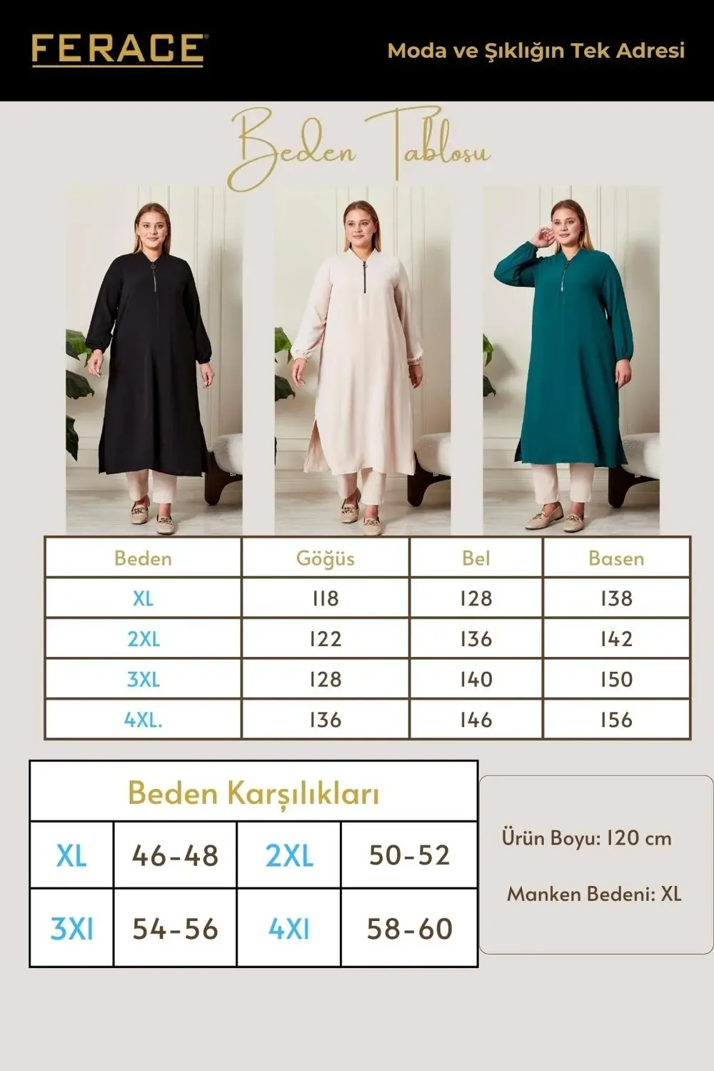 Kadın Büyük Beden Ayrobin Kumaş Tunik