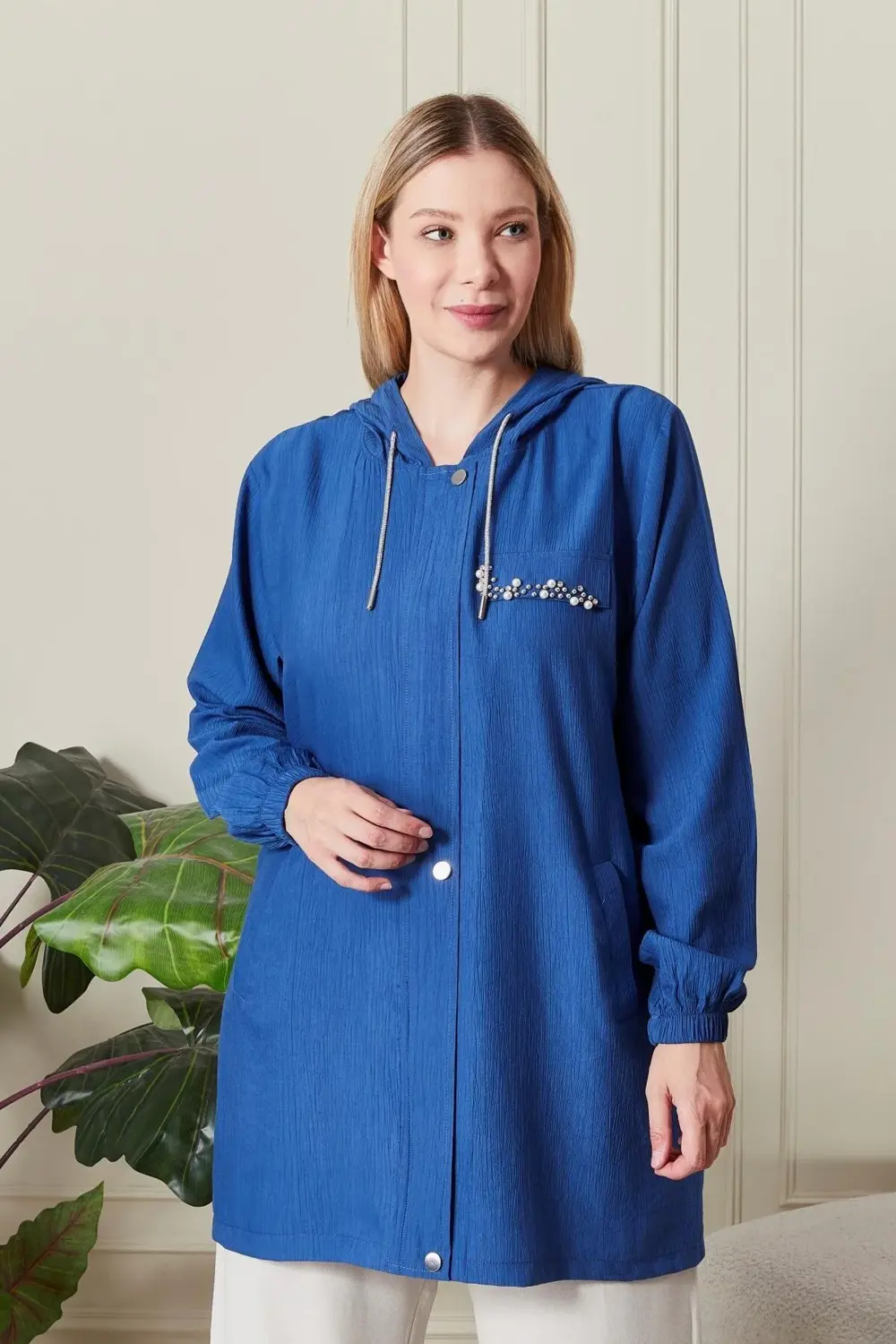 Kadın Büyük Beden Çilek Kap