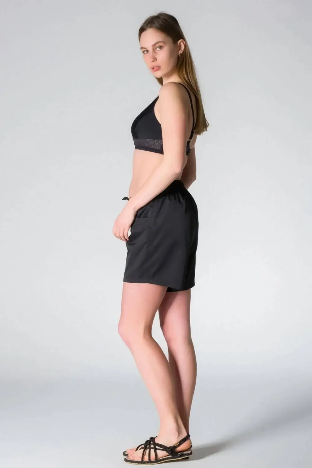 Kadın Büyük Beden Deniz Şort Mayo