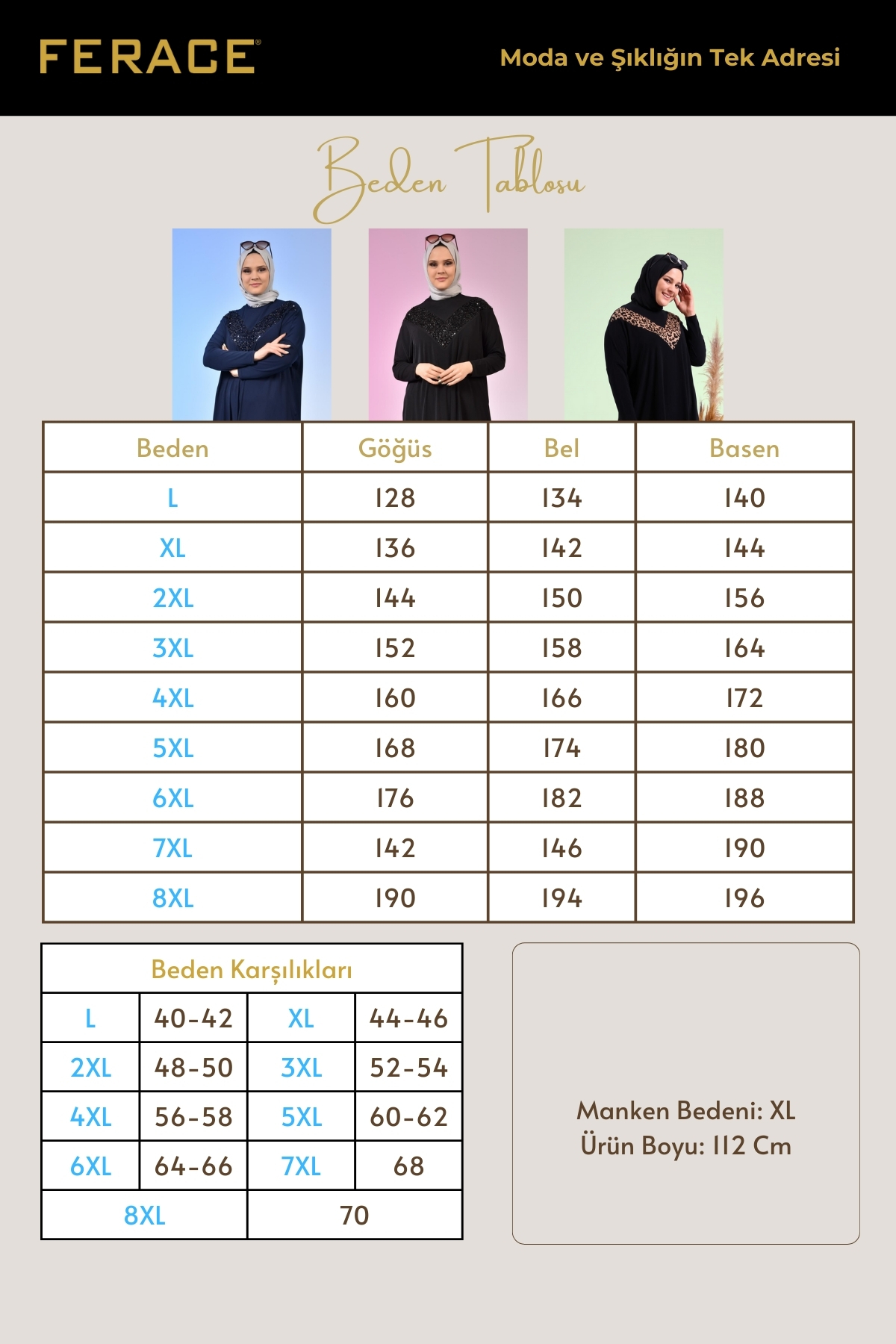 Ferace Kadin Buyuk Beden Giyim Tunik Yarasa Kol Ve Oversize Kesim