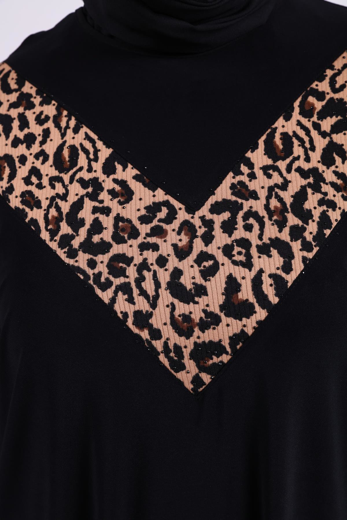 Ferace Kadin Buyuk Beden Giyim Tunik Yarasa Kol Ve Oversize Kesim