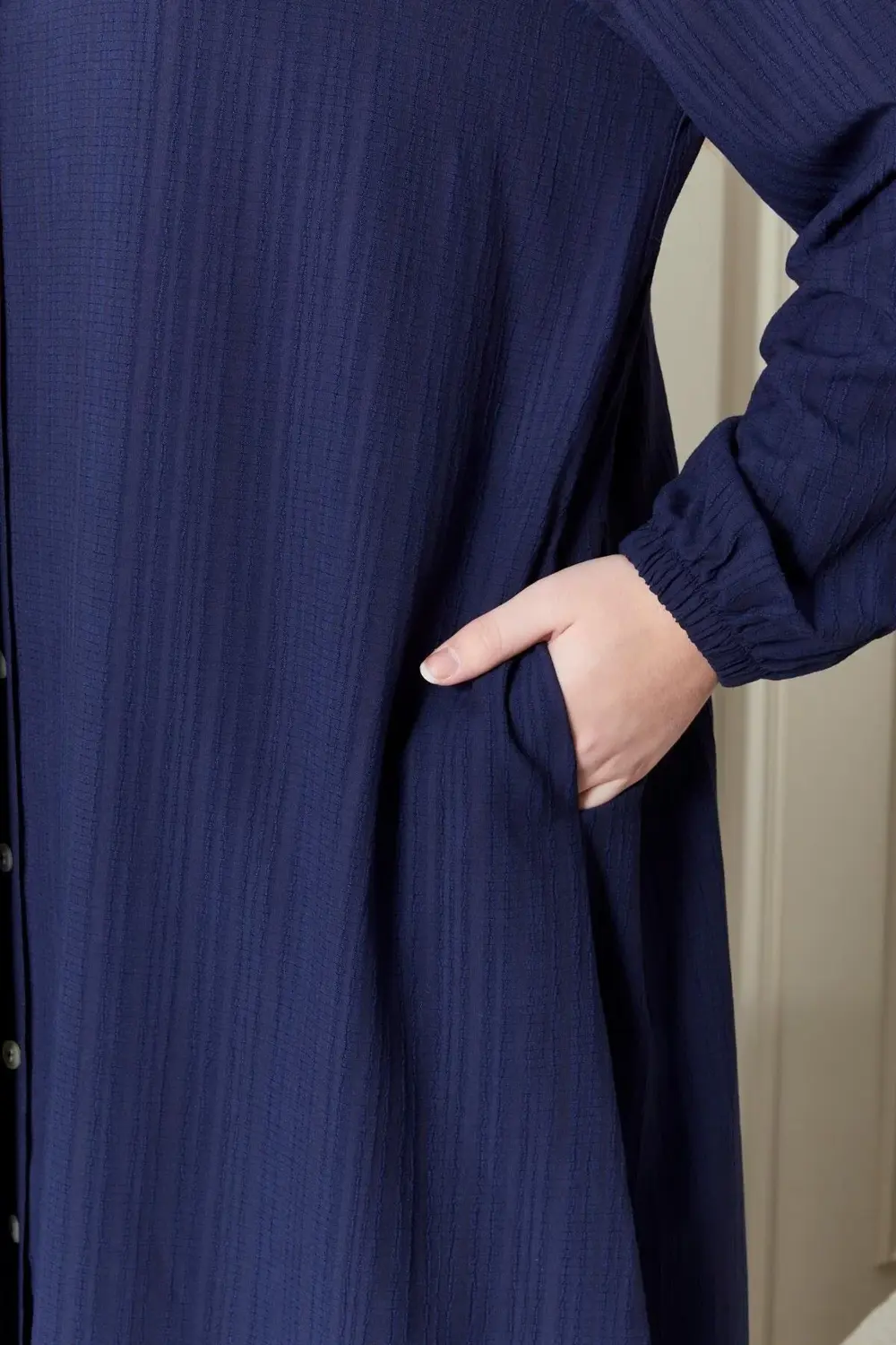 Kadın Büyük Beden Gofre İkili Takım