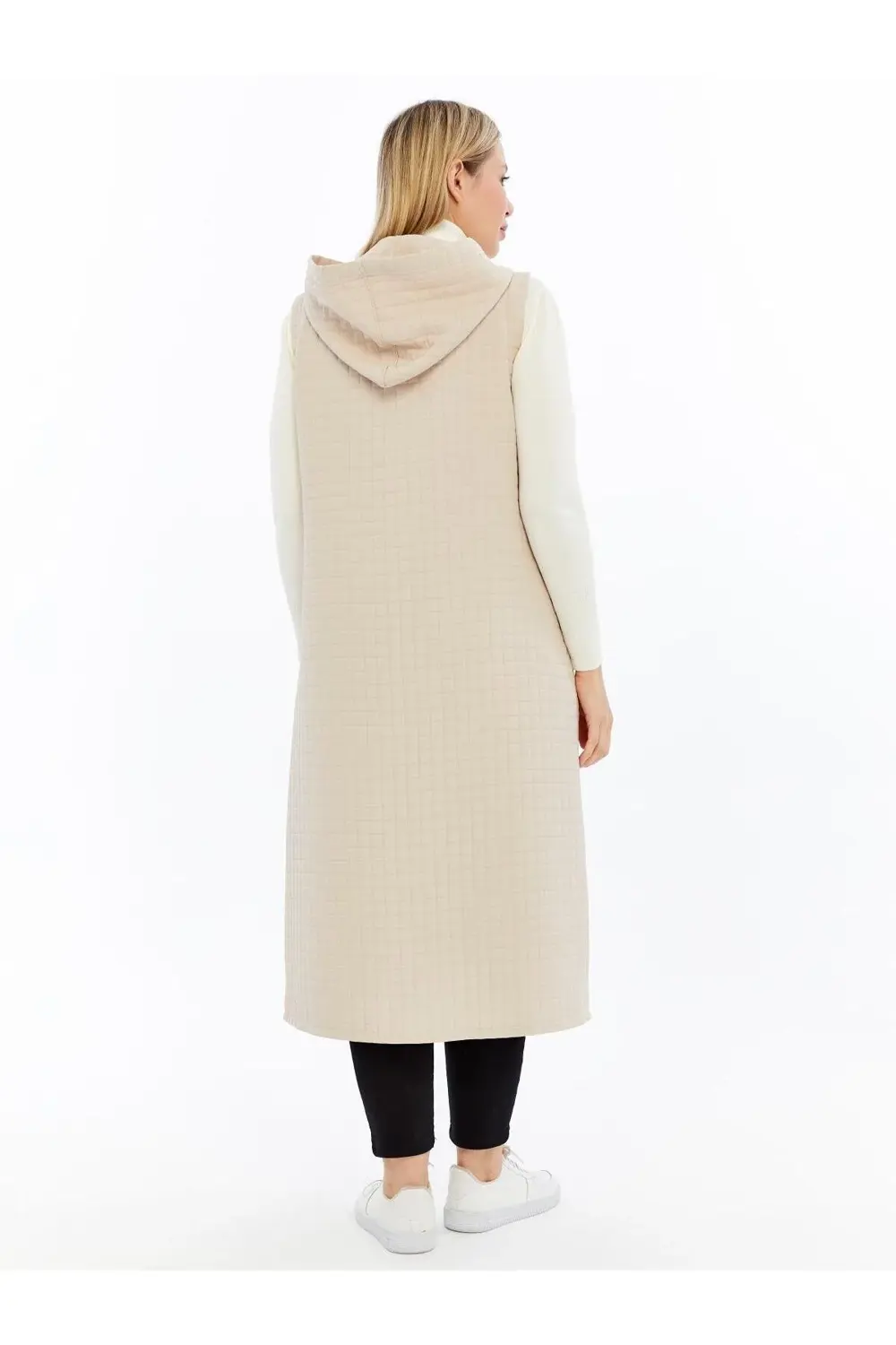 Kadın Büyük Beden Kapitone Yelek