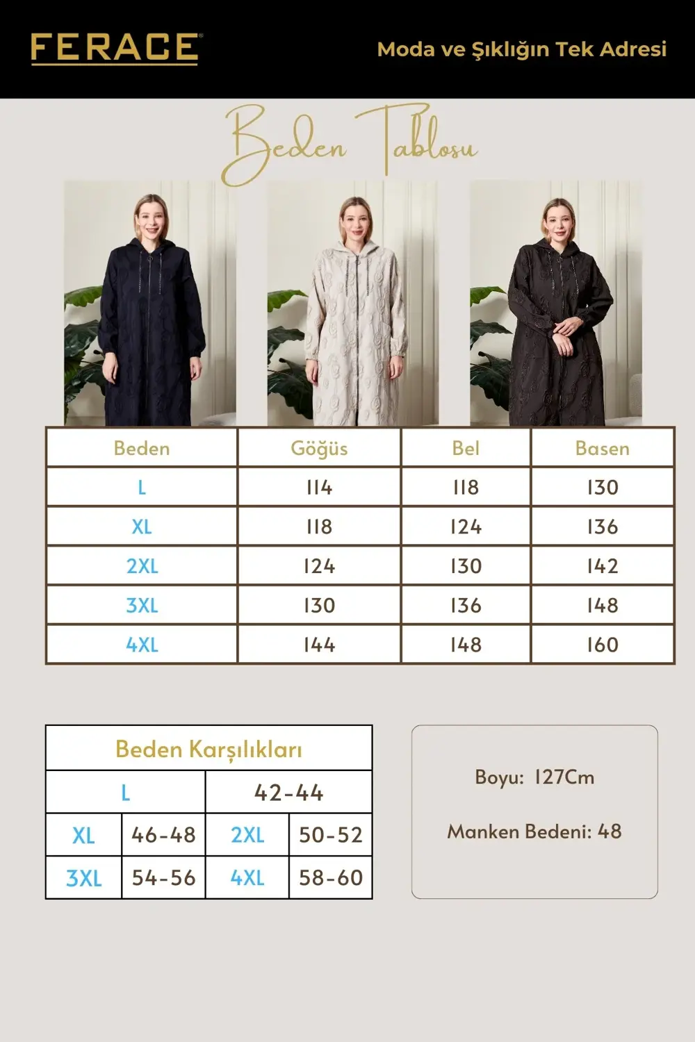 Kadın Büyük Beden Kapüşonlu Jakar Kap Kadın Büyük Beden Kapüşonlu Jakar Kap