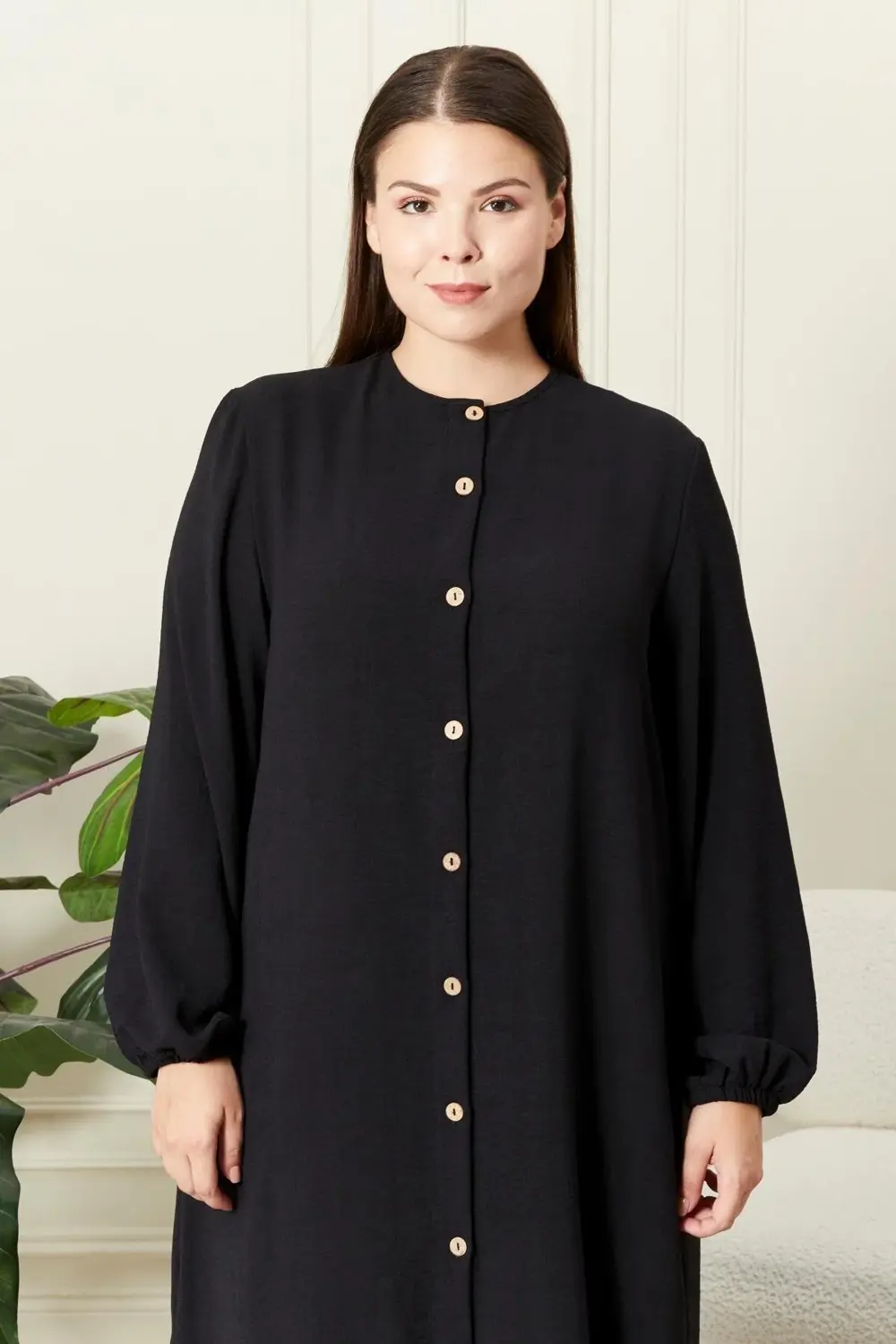 Kadın Büyük Beden Keten Ayrobin 2'li Takım