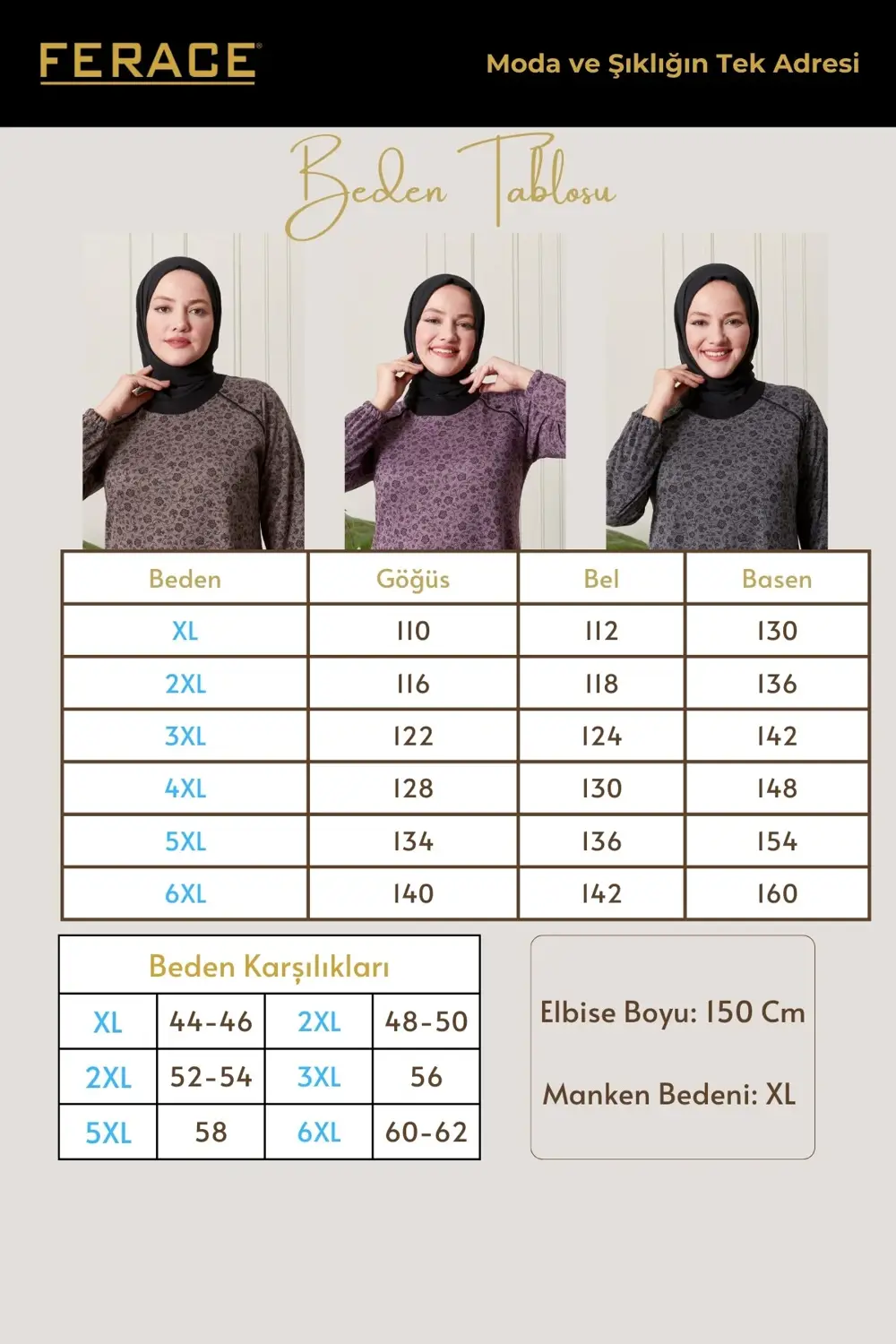 Kadın Büyük Beden Lizi Elbise