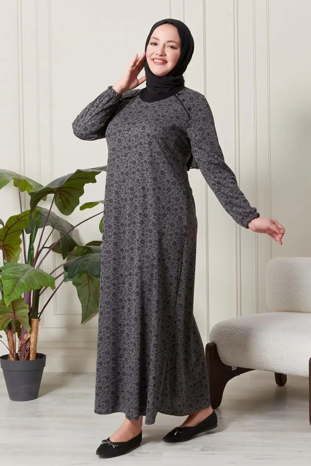 Kadın Büyük Beden Lizi Elbise