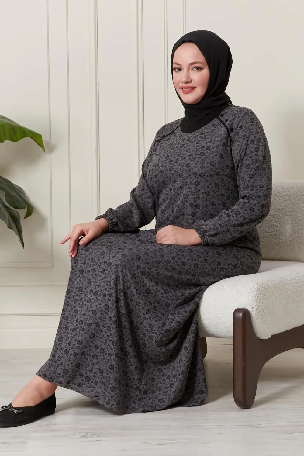 Kadın Büyük Beden Lizi Elbise