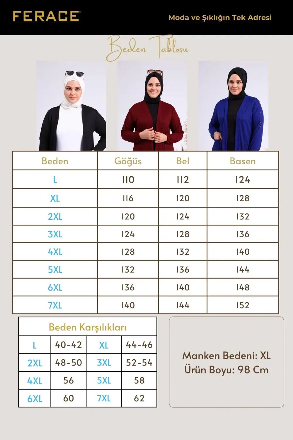Kadin Buyuk Beden Metal Tokalı Petek Hırka