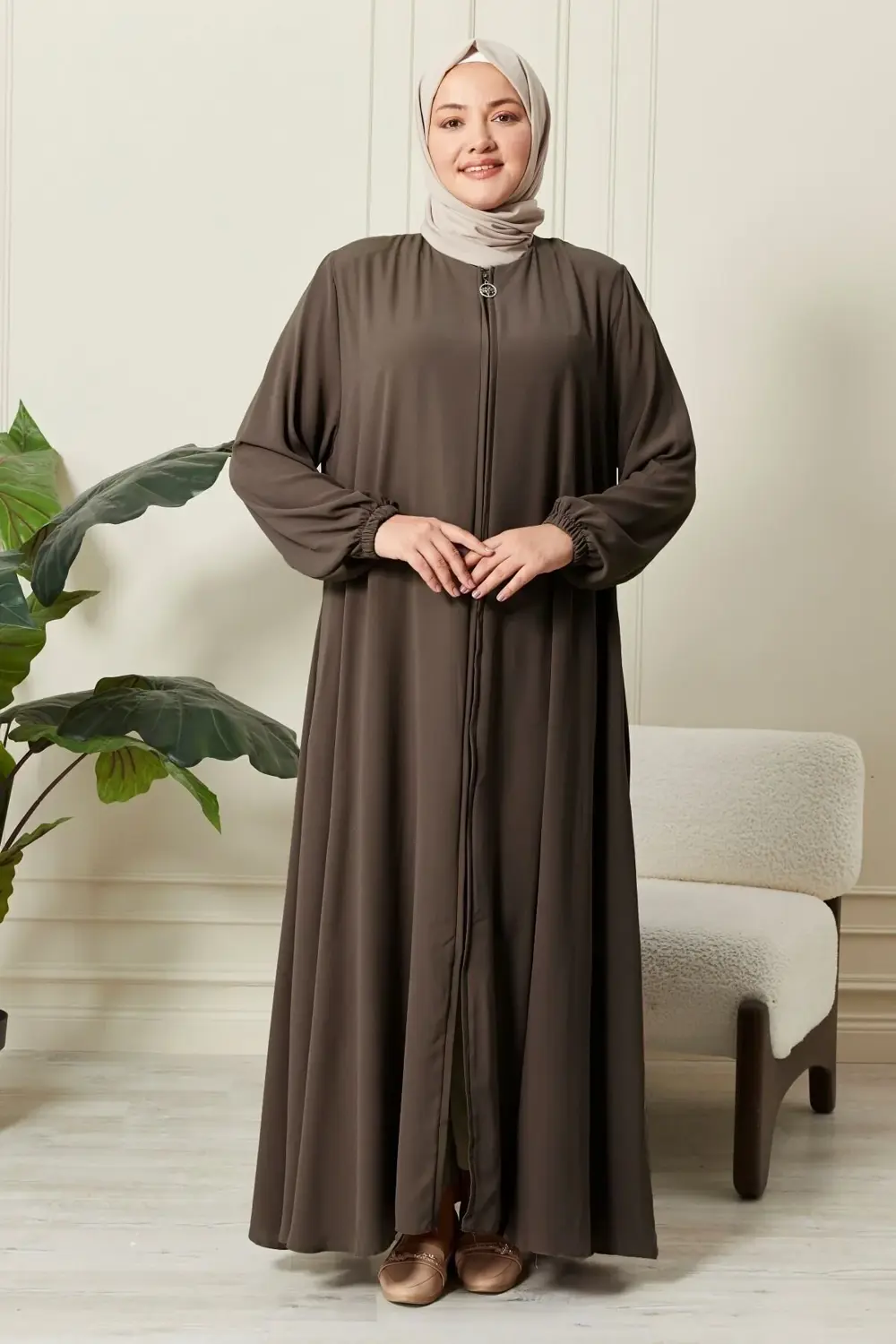 Kadın Büyük Beden Mevlana Ferace