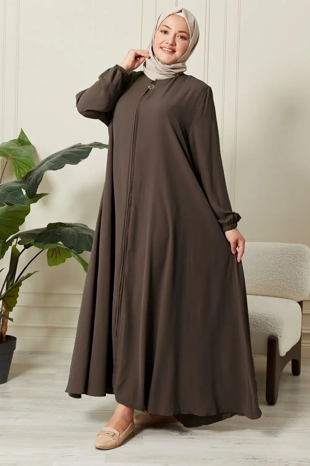 Kadın Büyük Beden Mevlana Ferace